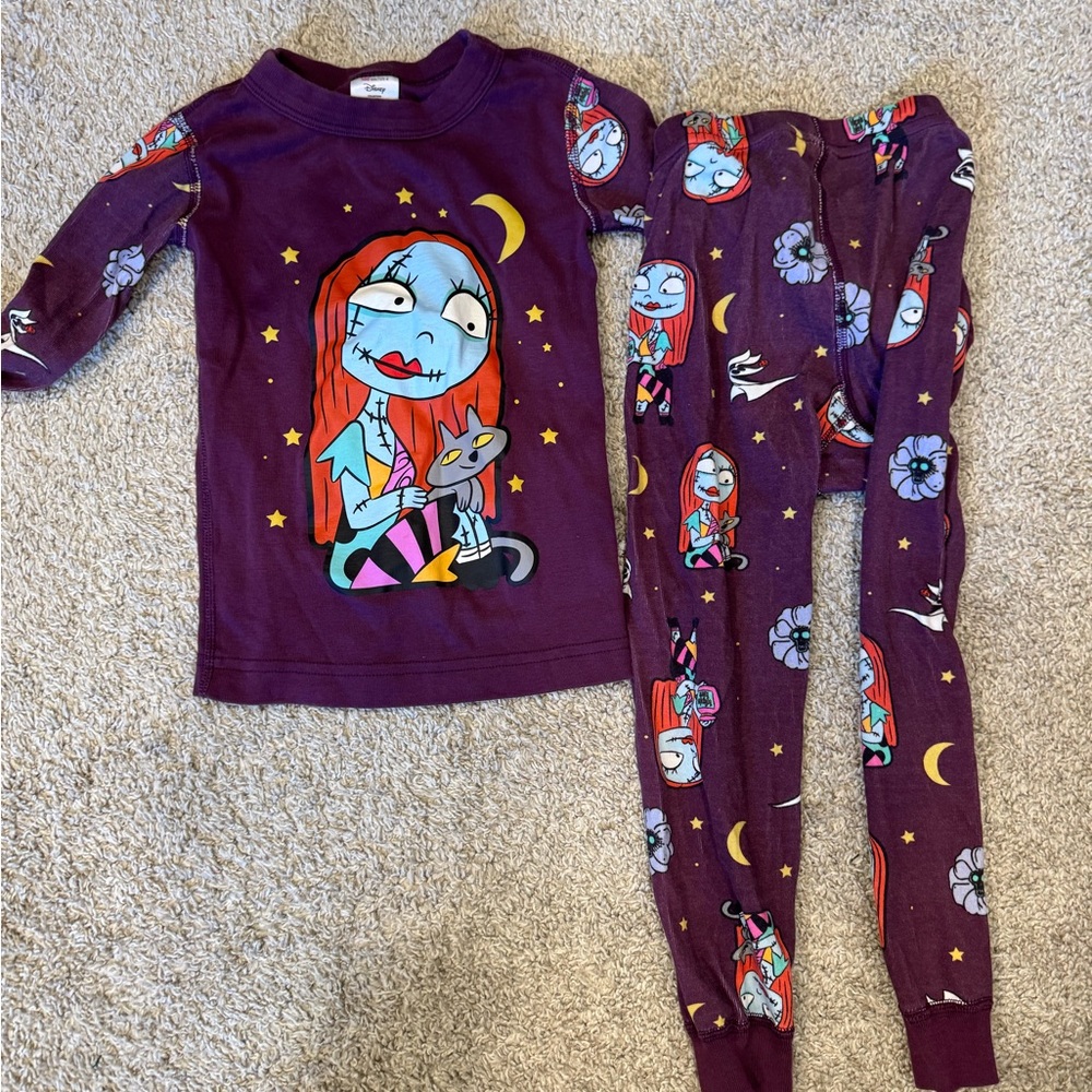 Sally from Nightmare Before Christmas pj set